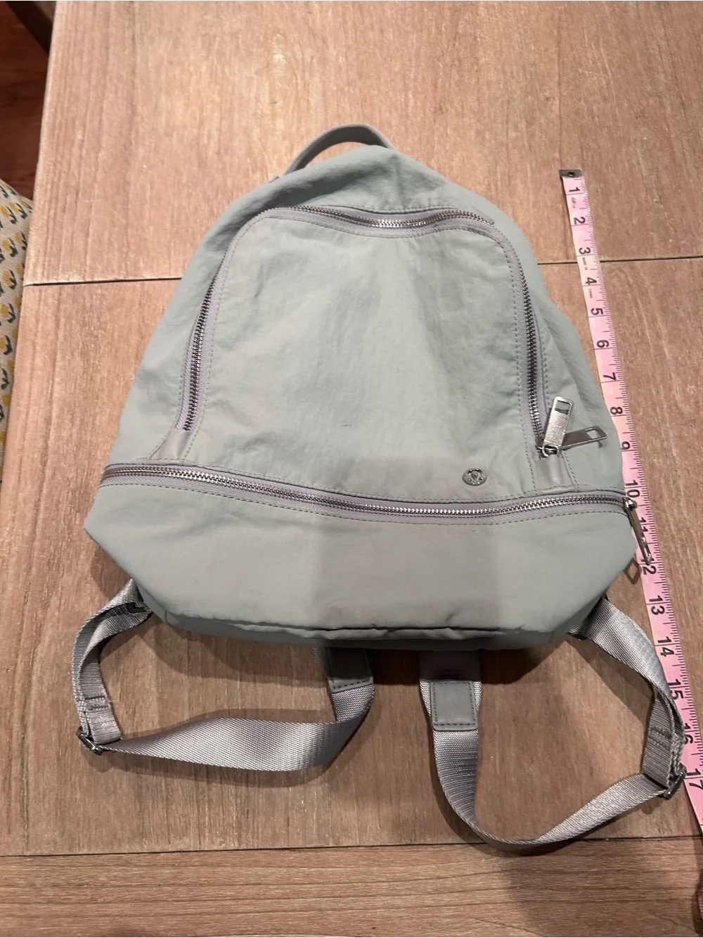 Light Gray Backpack – Casual Everyday Carry